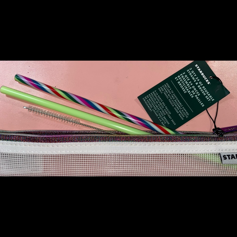 Venti reuseable straws